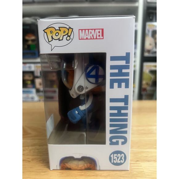 2 EXCLUSIVE Thing Fantastic Four Funko Pop Bobbleheads #1523 Space Trench MCU 4 - Picture 4 of 11